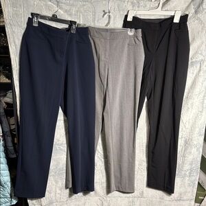 Women's Classic Pants Set Alfani 4 S - Black, Gray, Navy 3 pairs in this bundle